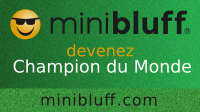 Jeremie joue au Minibluff